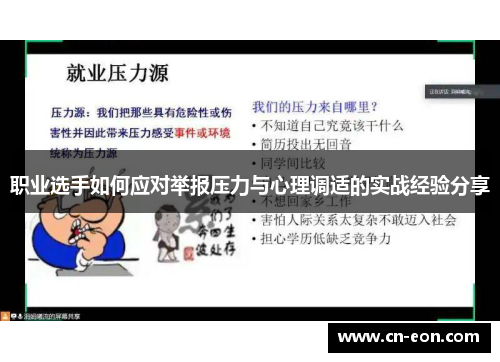 职业选手如何应对举报压力与心理调适的实战经验分享