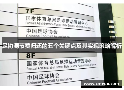 足协调节费归还的五个关键点及其实现策略解析